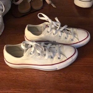 Women White Converse Sneaker